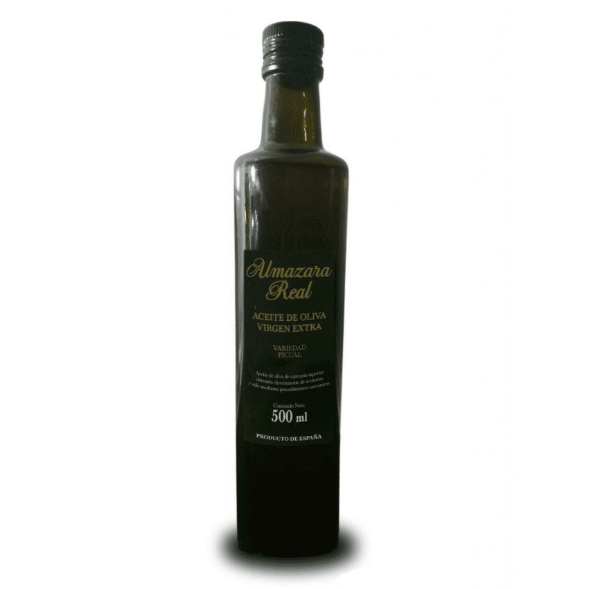 Almazara Real: Picual- AOVE Botella de Vidrio 500 ml