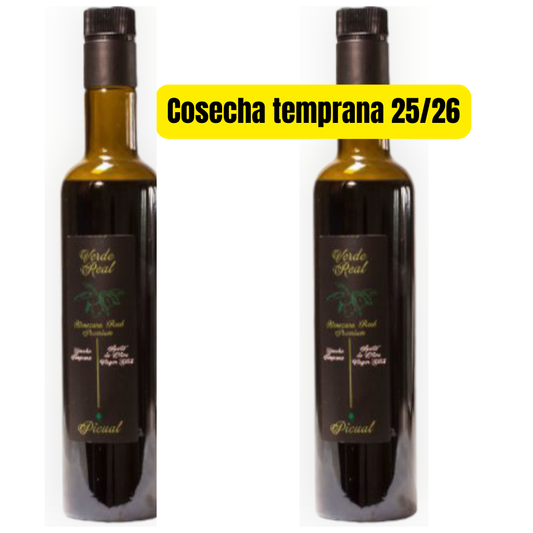 EL MÁS EXCLUSIVO - VERDE REAL - COSECHA TEMPRANA- 2 unds.500ML