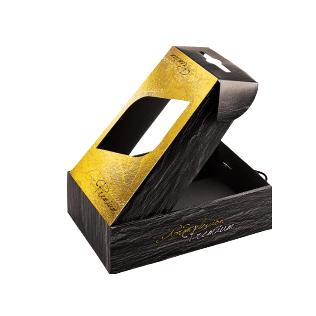 Estuche para 2 botellas 0,500: Almazara Real- AOVE
