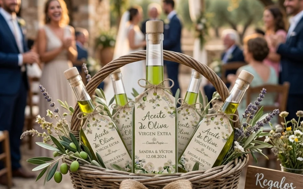 mini botellas aceite para bodas