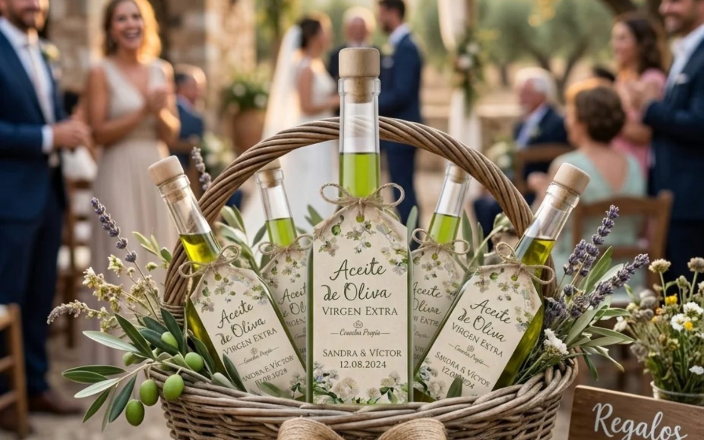 mini botellas aceite para bodas