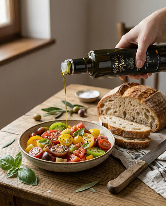 Aceite para ensaladas Verde Real: Gourmet - 500ml-1 uds