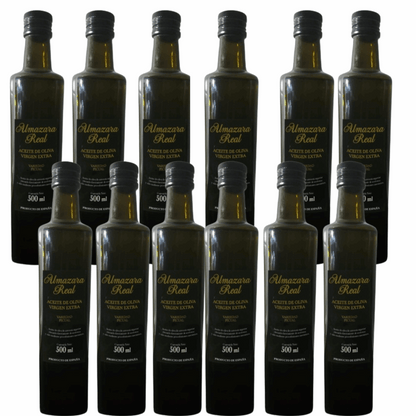 Almazara Real: Picual- AOVE Botella de Vidrio 500 ml