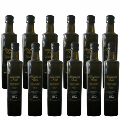 Almazara Real: Picual- AOVE Botella de Vidrio 500 ml