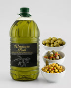 Pack Almazara Real Aceite de Oliva 5L y Selección de Aceitunas Gourmet