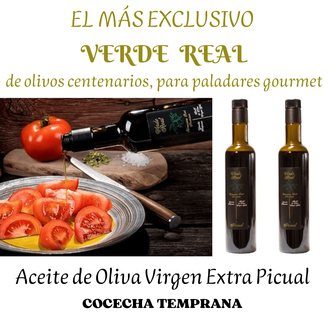 Aceite para ensaladas Verde Real: Gourmet - 500ml-1 uds-