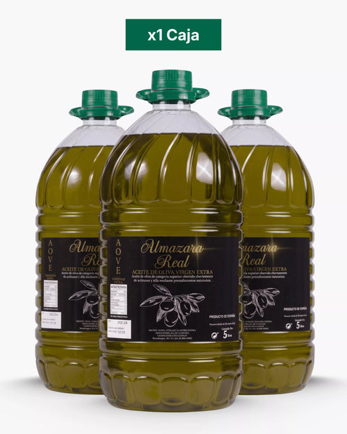 Aceite de Oliva Virgen Extra Almazara Real Picual de Jaén Garrafa 5L