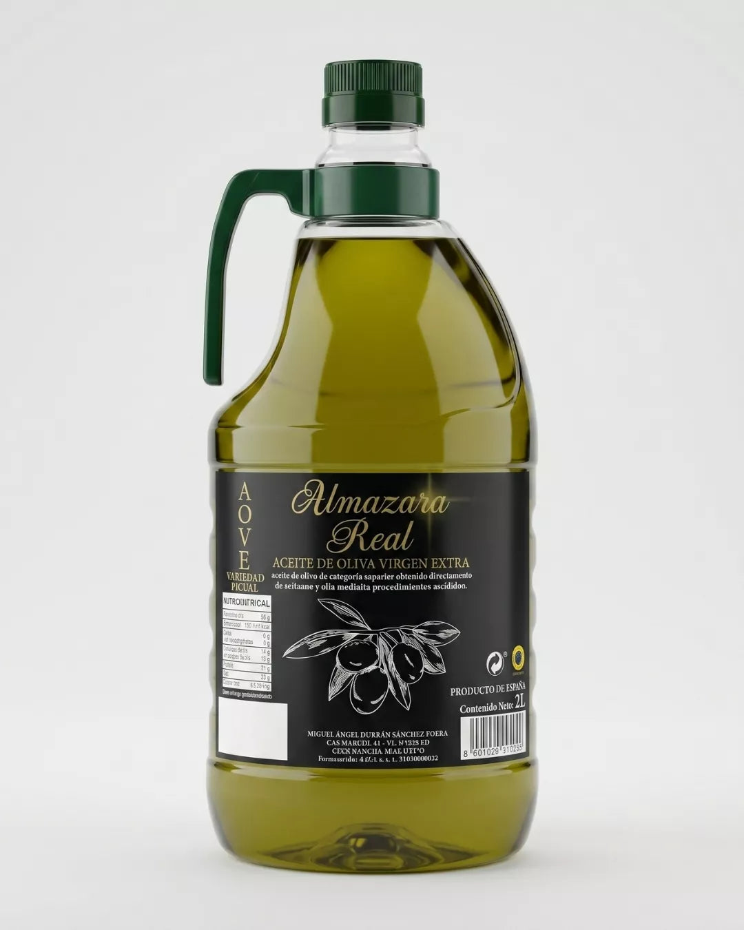 Aceite de Oliva Virgen Extra Almazara Real Picual 2L Cosecha 2025 26